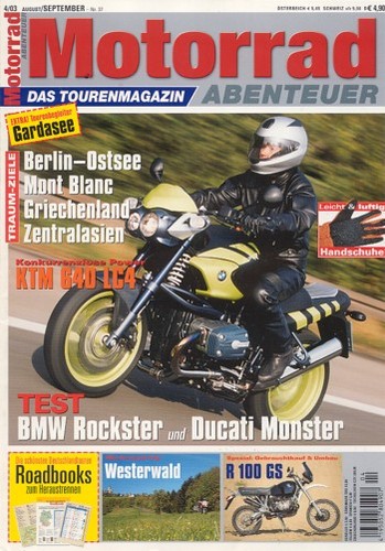 Motorrad abenteuer 2003 - 37/2003, +