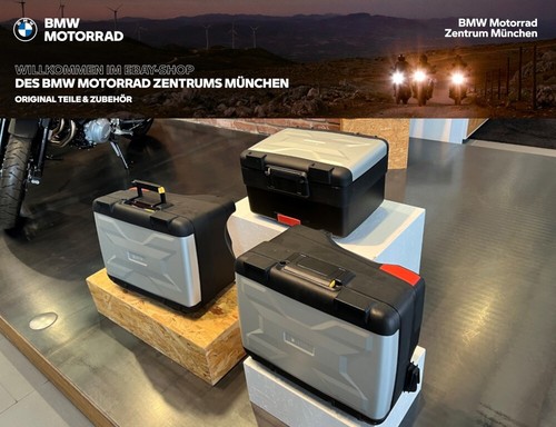 Bmw vario kofferset - silber, mit