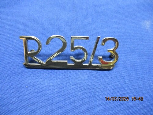 Bmw schriftzug r25 verchromt - bmw,