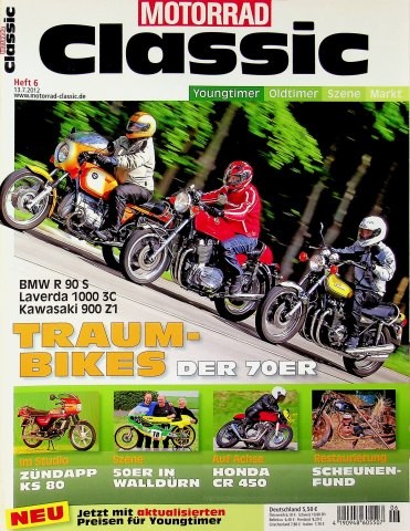 Motorrad classic 2012 - classic, 06/2012