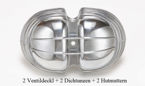 Ventildeckel glanz poliert - 2,