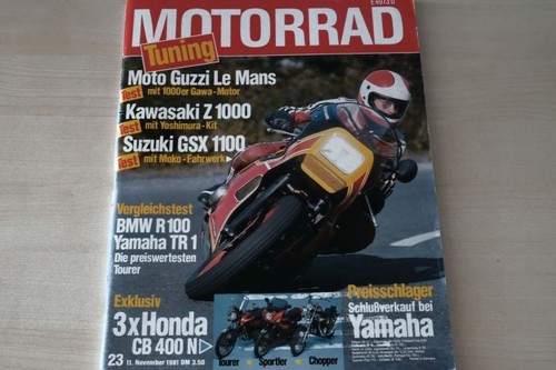 Motorrad 1981 bmw r - motorrad,