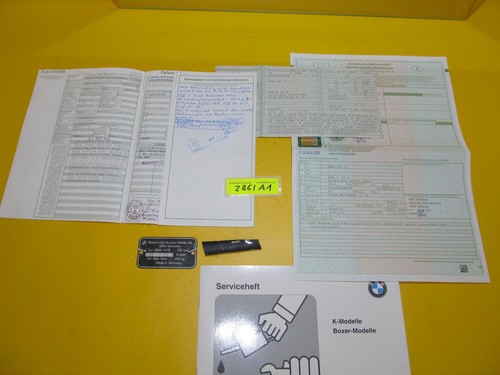Bmw r100r 1993 fahrzeug brief - bmw,