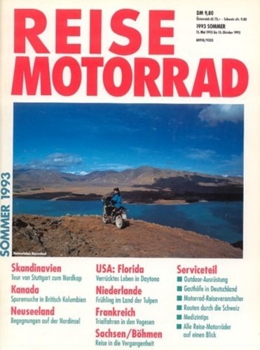 Reise motorrad sommer 1993 - motorrad, +