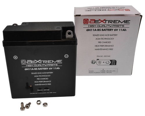 Batterie 2extreme 6n11a 6v - batterie, 6n11a-bs